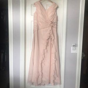Blush women’s formal dress
